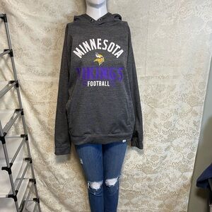 Minnesota Vikings Gray Hoodie